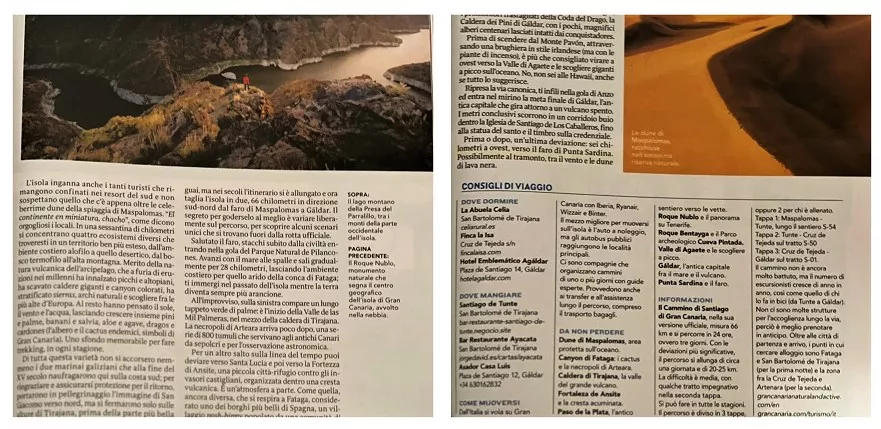 Camino de Santiago de Gran Canaria en revista National Geographic Traveler_2