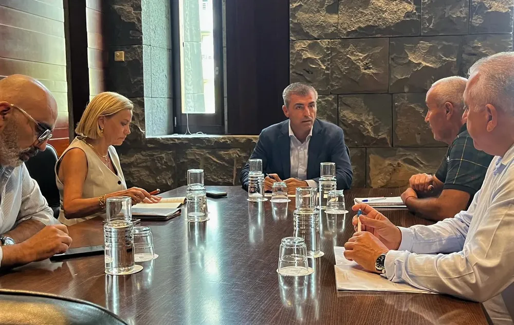manuel-dominguez-vicepresidente-canarias-reunion-taxi-I-la-gaceta-de-gran-canaria