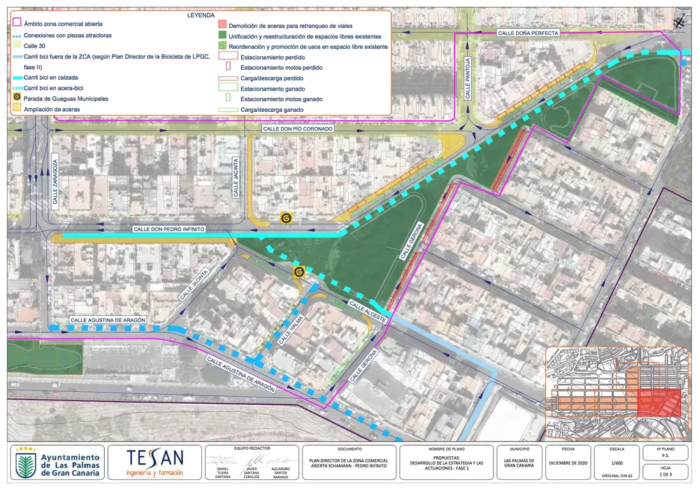 plano_Plan Director de la Zona Comercial Abierta Schamann-Pedro Infinito