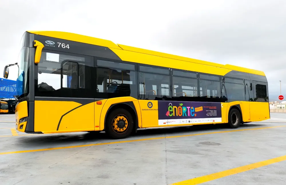 enorte-se-promocionara-en-guaguas-municipales_noticias-de-gran-canaria promocion de la feria Enorte en guaguas municipales I la gaceta de gran canaria I noticias de gran canaria