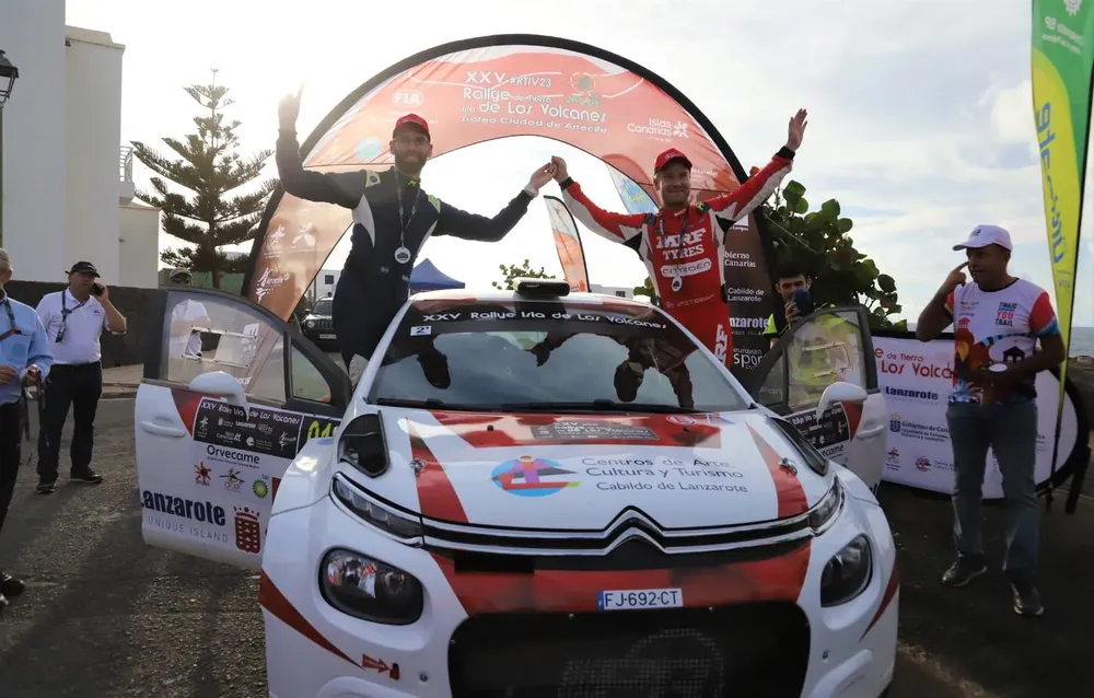 mads-ostberg-y-patrick-barth-ganadores-rallye-isla-de-los-volcanes-lanzarote-I-la-gaceta-gran-canaria