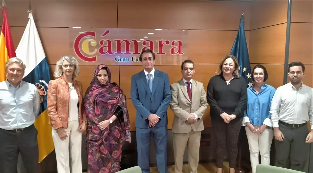visita-camara-mauritania-camara-comercio-gran-canaria