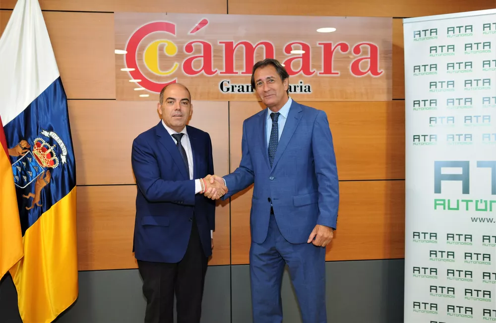 firma-convenio-camara-comercio-gran-canaria-ata_la-gaceta