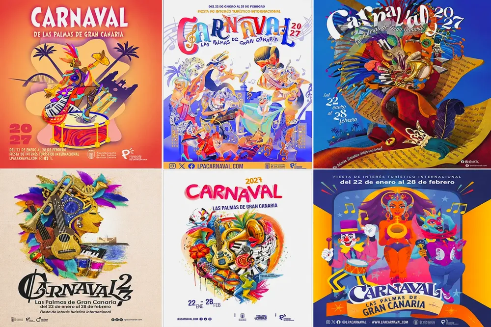 eleccion-cartel-Carnaval-Las-Palmas-de-Gran-Canaria-2026