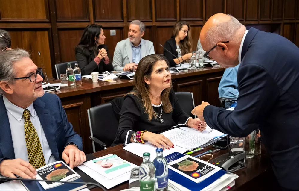 El Cabildo aprueba la Revisión Parcial del Plan Territorial Especial que ordena el corredor del tren que unirá la capital con Maspalomas