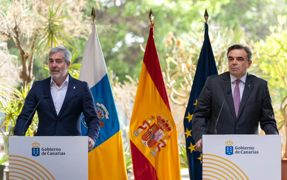 fernando-clavijo-destaca-respaldo-de-union-europea-a-canarias-para-gestion-del-fenomeno-migratorio fernando clavijo, presidente del gobierno de canarias I noticias de gran canaria