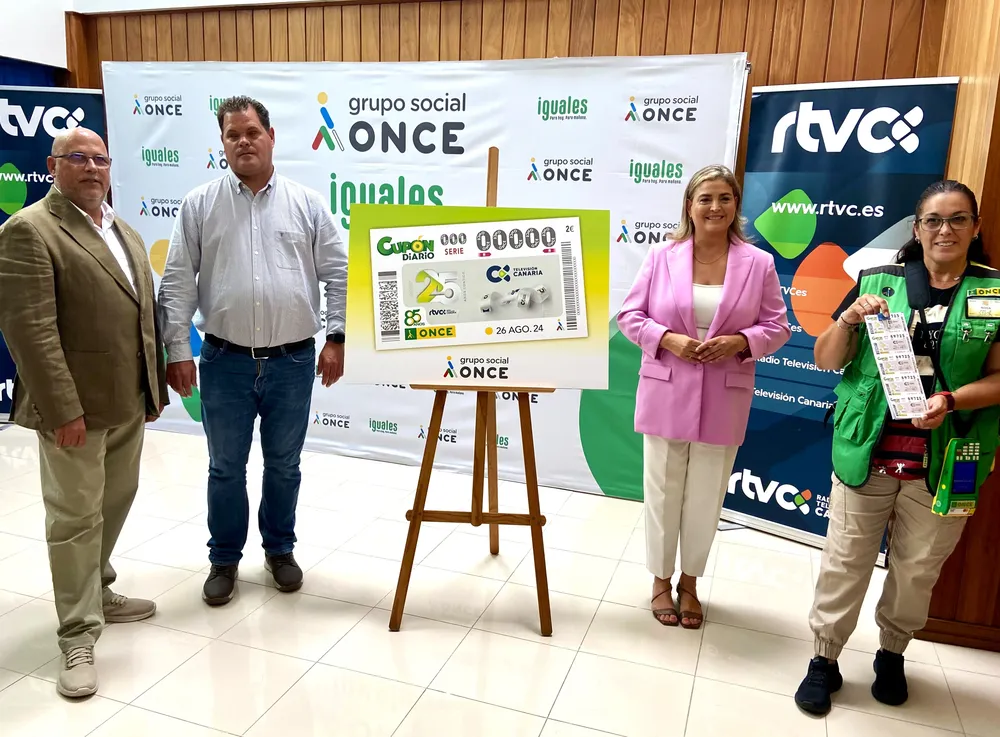 television-canaria-celebra-25-años-en-cupon-de-la-once