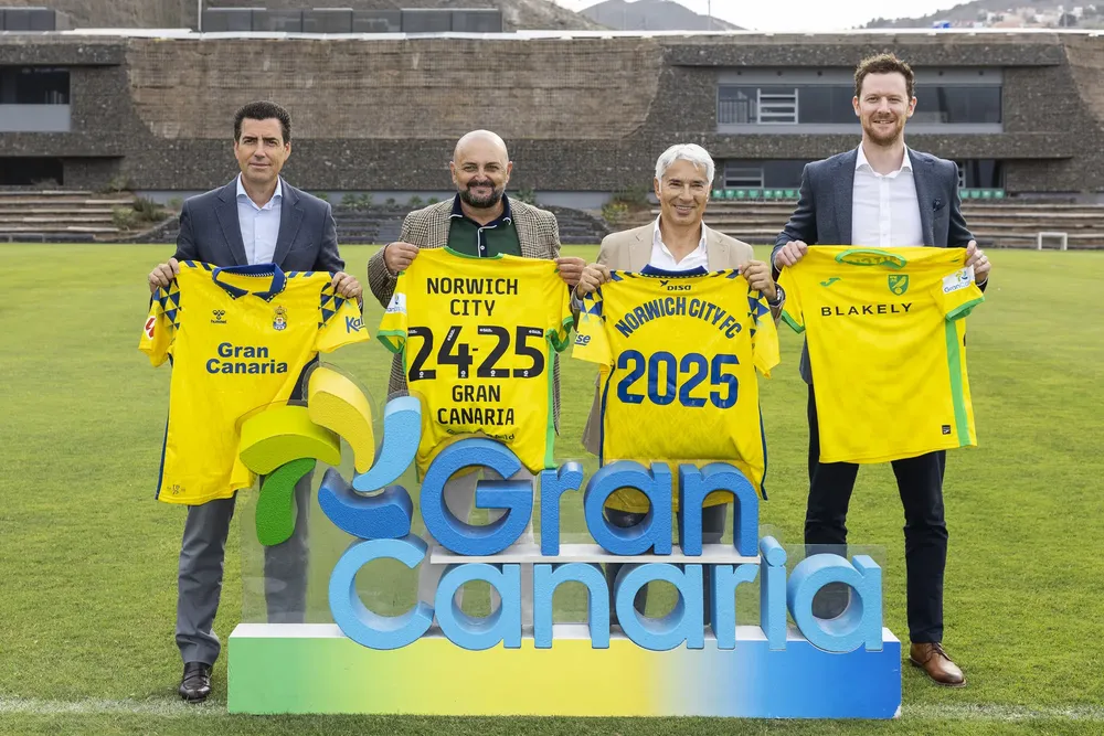 gran-canaria-refuerza-su-marca-turistica-con-acuerdo-entre-las-palmas-y-norwich-city Gran Canaria refuerza su marca turística con un acuerdo entre la UD Las Palmas y el Norwich City FC