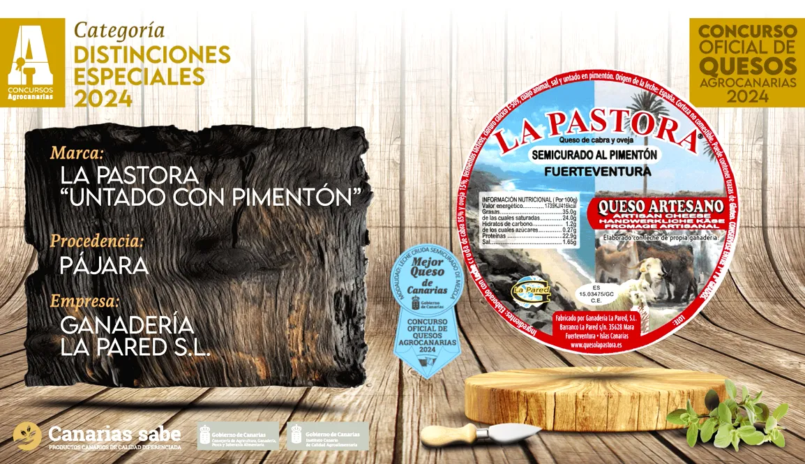 la-pastora-untado-con-pimenton-semicurado-de-mezcla-de-ganaderia-la-pared-mejor-queso-de-canarias