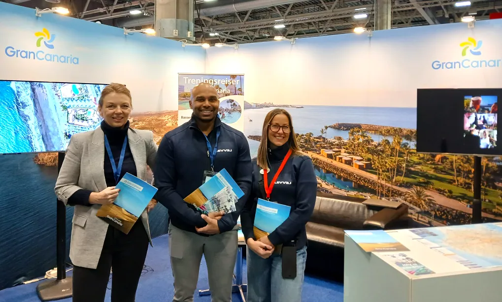 turista-noruego-sigue-apostando-por-gran-canaria Estand de Gran Canaria en la feria Travel Xpo 2025 celebrada en Noruega