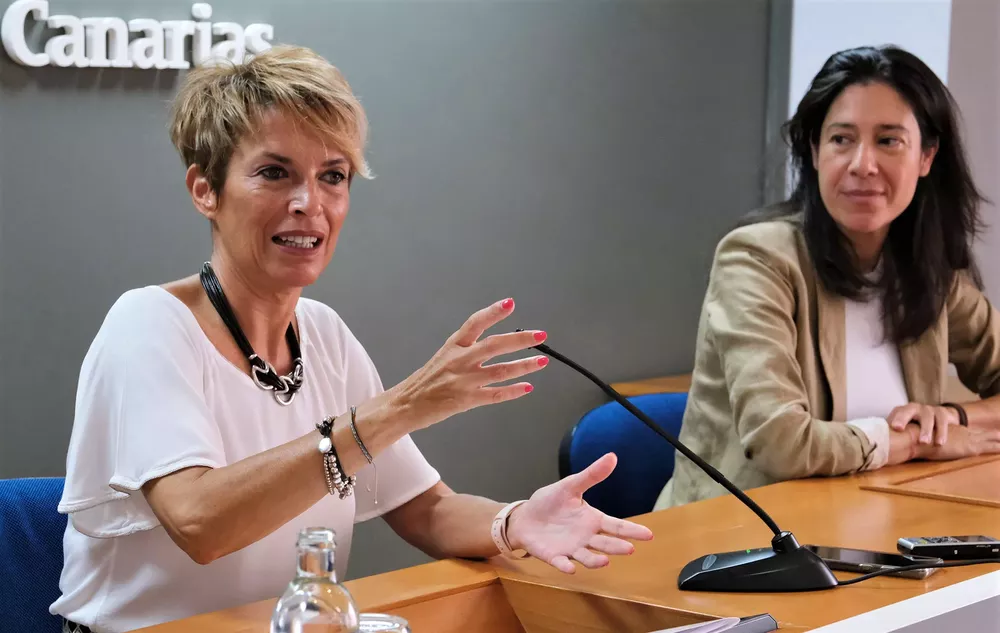 elena-mañez-dacil-dominguez-proexca-canary-islands-hub_la-gaceta-de-gran-canaria