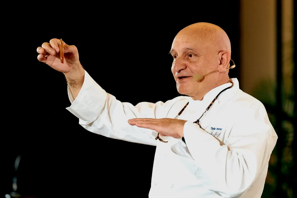 Toño-Perez-chef-de-restaurante-Atrio-en-Foro-Internacional-del-Queso_noticias-de-Gran-Canaria