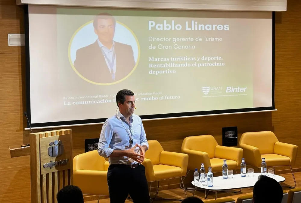 pablo-llinares-en-foro-binter_noticias-de-gran-canaria pablo llinares, director gerente de turismo de gran canaria I noticias de gran canaria