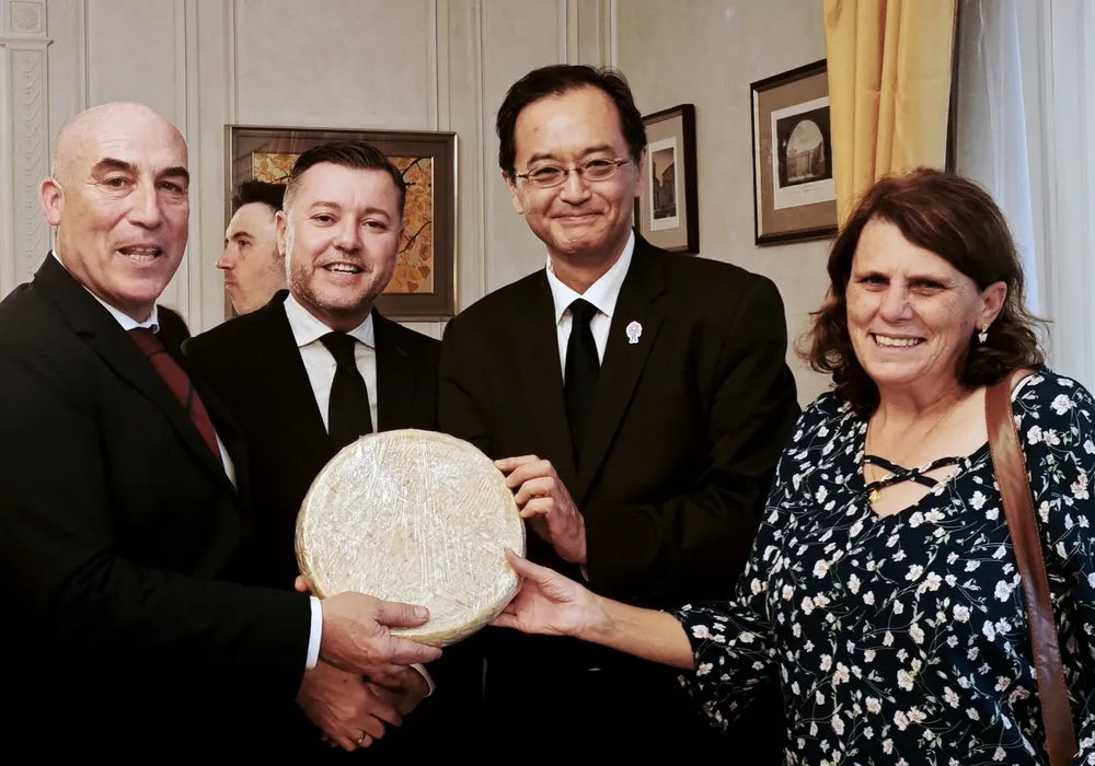 queso-de-flor-brilla-maridado-con-sake