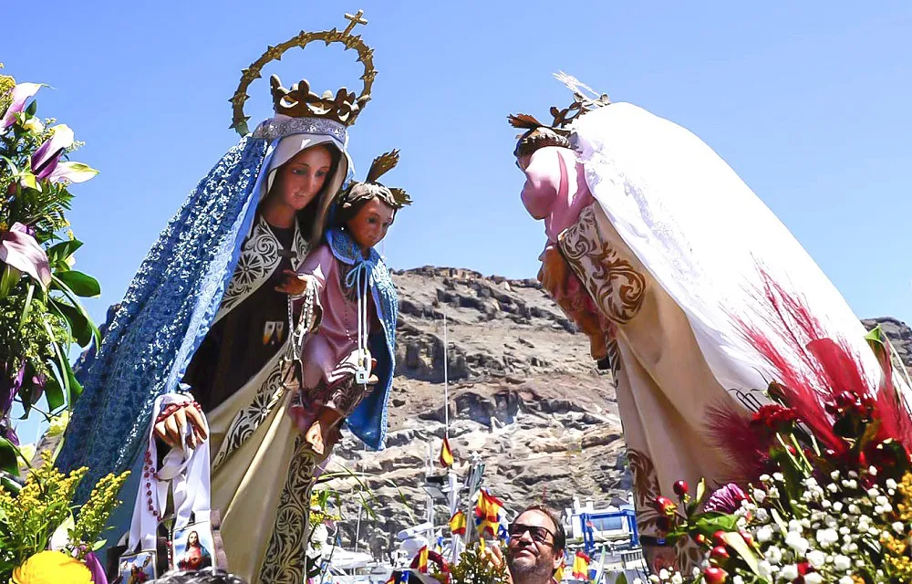 saludo-virgen-del-carmen-arguineguin-y-virgen-del-carmen-playa-de-mogan resumen de prensa con las cinco noticias de Gran Canaria más destacadas este domingo 20 de julio de 2025