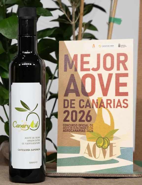 Canary-Oil-mejor-aceite-de-oliva-virgen-extra-de-Canarias-en-concurso-Agrocanarias-2026
