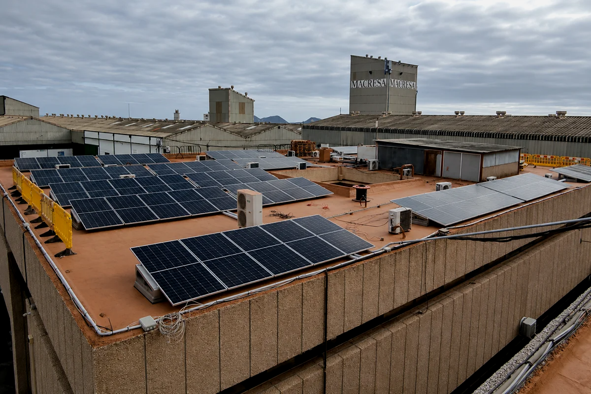 Macresa-invertira-1,5-millones-en-planta-fotovoltaica-de-Meyer-Burger-1,4-MW-en-Las-Torres