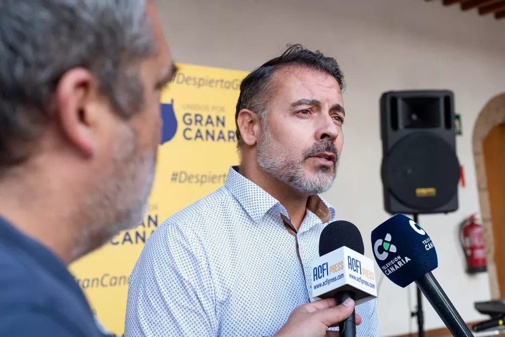 Carlos Carreño, presidente de Unidos por Gran Canaria de Telde